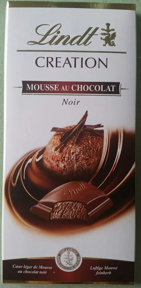 Création - Mousse au chocolat noir