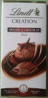 Création - Mousse au chocolat noir