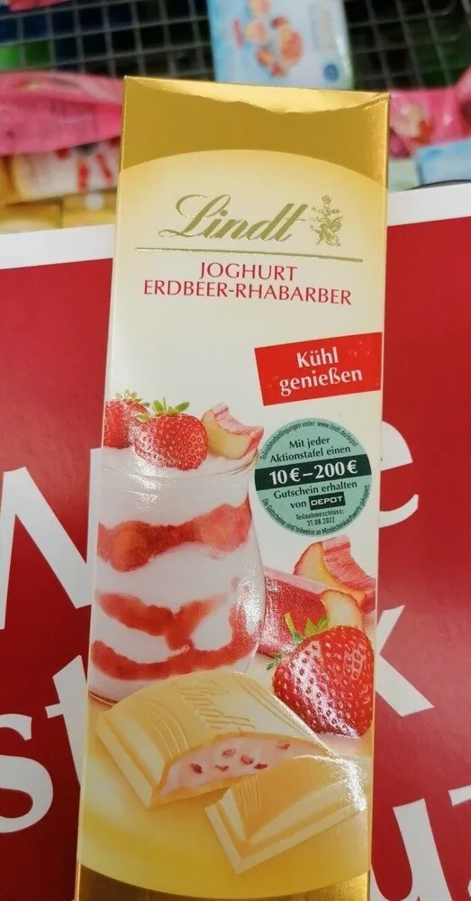 Joghurt Erdbeer-Rabarber