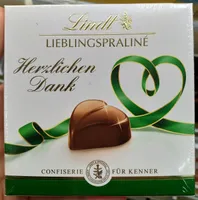 Lieblingspraline Herzlichen Dank