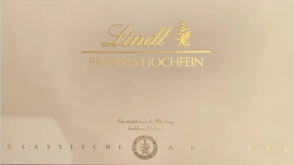 Lindt Pralinés Hochfein