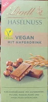 Haselnuss vegan mit Haferdrink