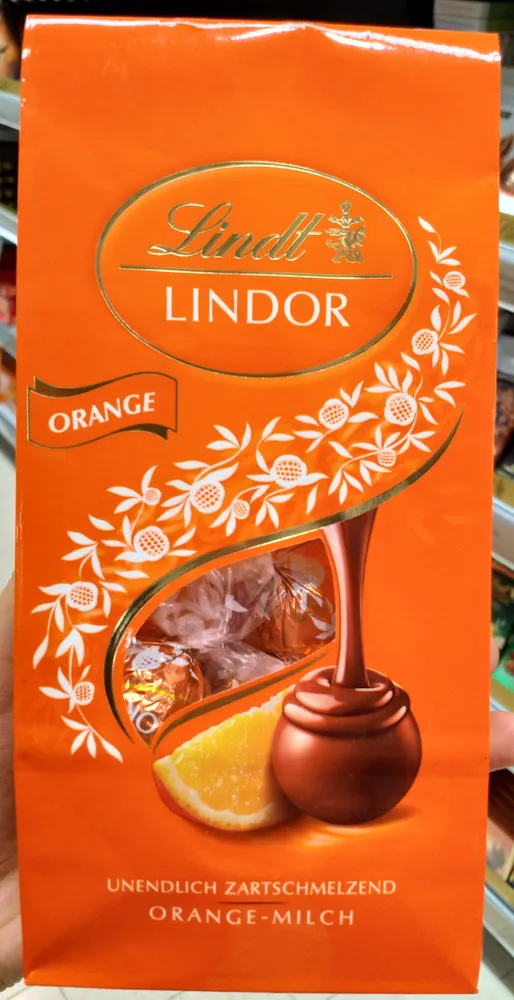 Lindt Lindor Kugeln Orange