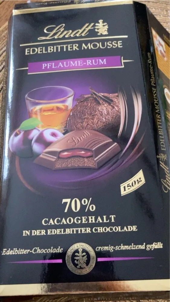 Edelbitter Mousse Pflaume-Rum