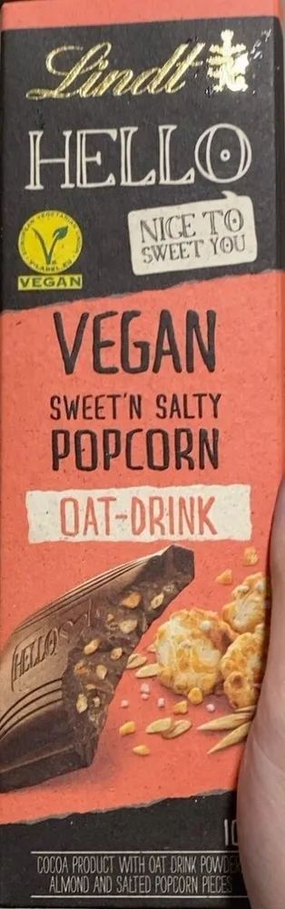 Hello, Vegan Sweet'n Salty Popcorn