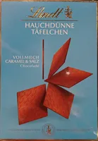Hauchdünne Täfelchen  Caramel&Salz