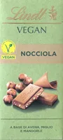 LABEL Lindt VEGAN INTERNAT VLAREL.COM VEGAN TIONA