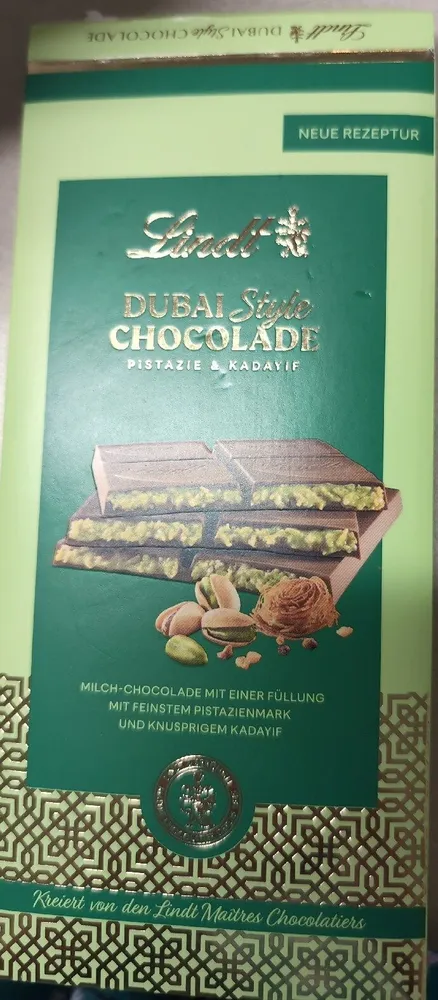 Dubai Style Chocolade
