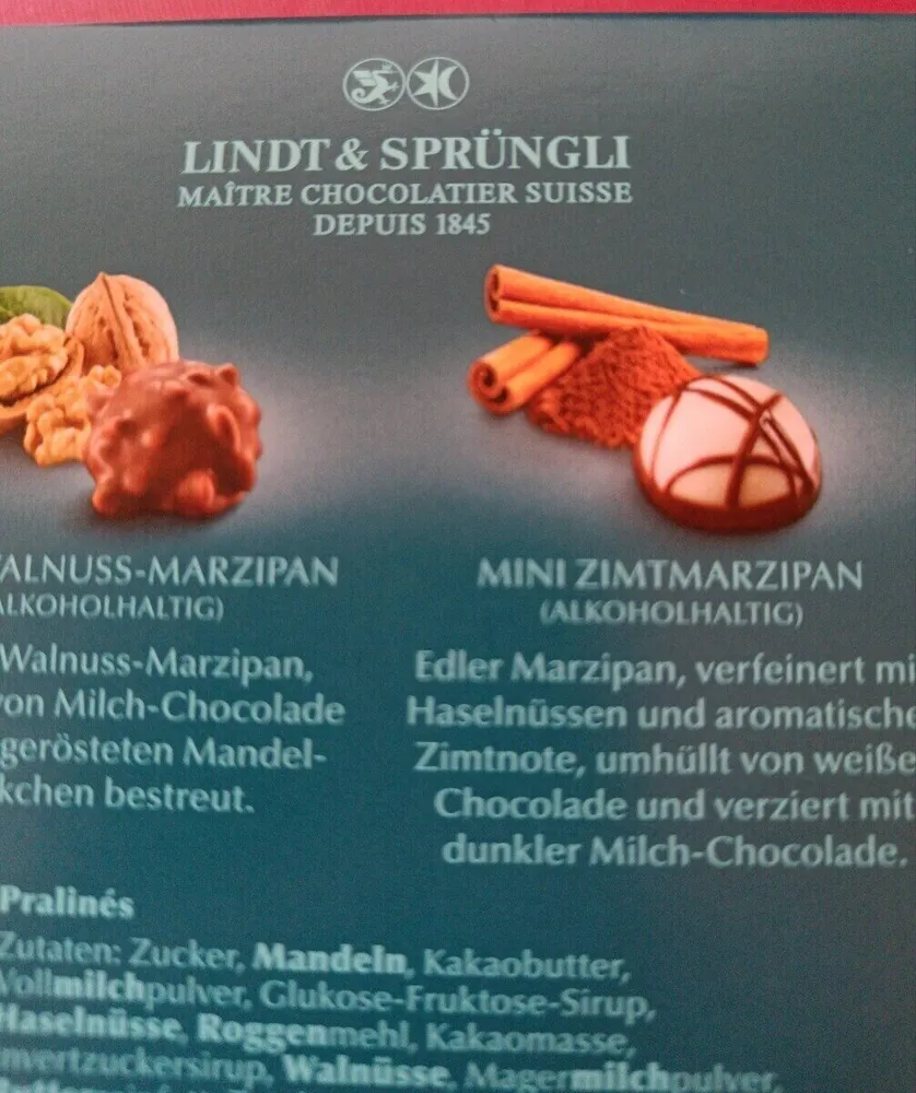 Mini praliné
