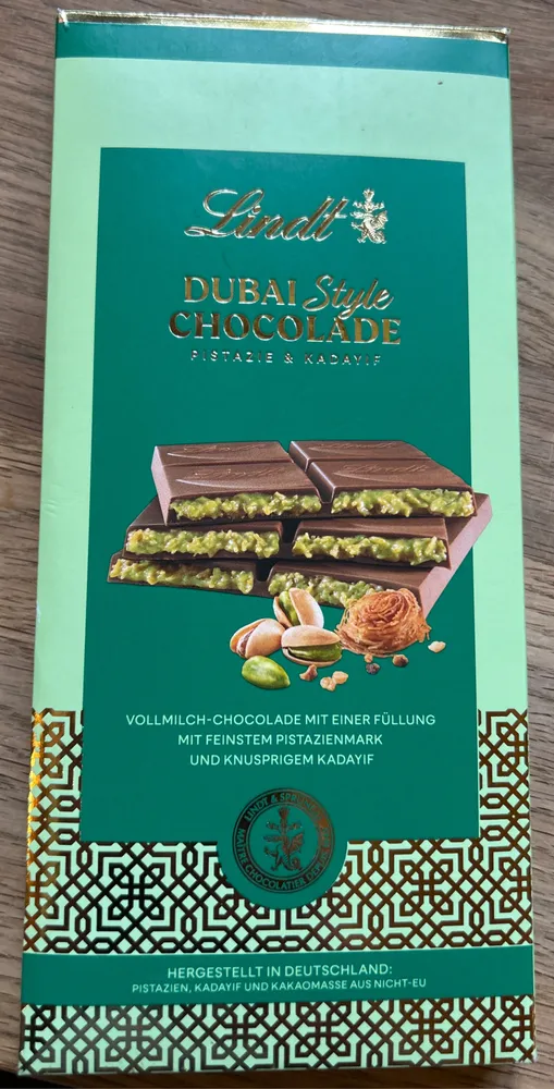 Lindt Dubai Style Chocolade