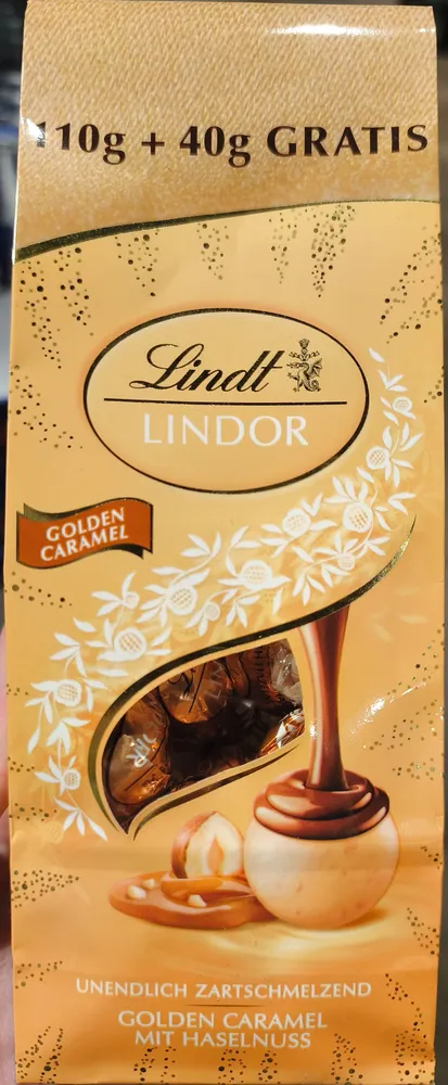 Lindor Golden caramel
