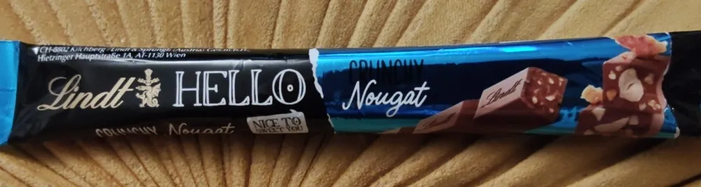 Lindt Hello Crunchy Nougat