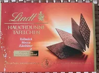 Hauchdünne Täfelchen - Vollmilch, Mocca, Edelbitter