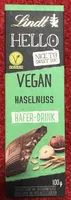 Lindt hello vegan Haselnuss