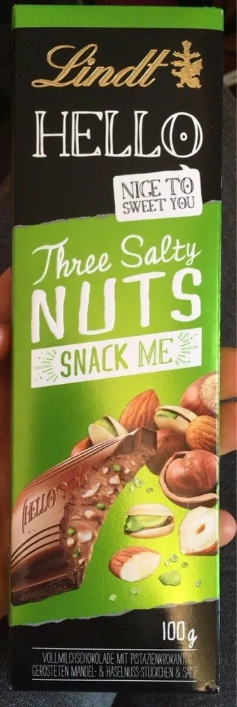 Three salty nuts