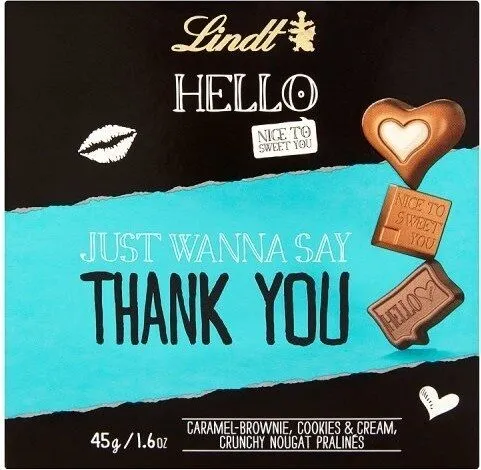 Hello Thank You Assorted Chocolate Pralines