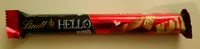 Hello Strawberry Cheesecake Stick 4000539221408 Gefüllte Vollmilch-Schokolade mit Erdbeer-Quarkcrème (43%) und Gebäckstückchen (2%)