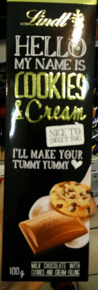 Lindt Hello Cookies & Cream