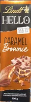 Caramel brownie