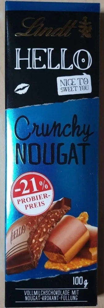 Lindt Hello Crunch Nougat