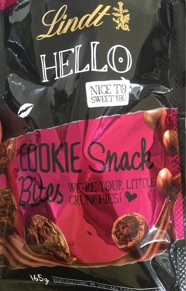 Cookie snack bites