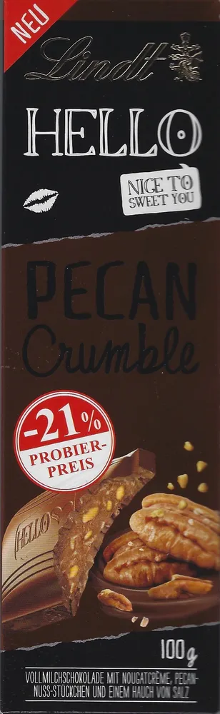 Hello Pecan Crumble