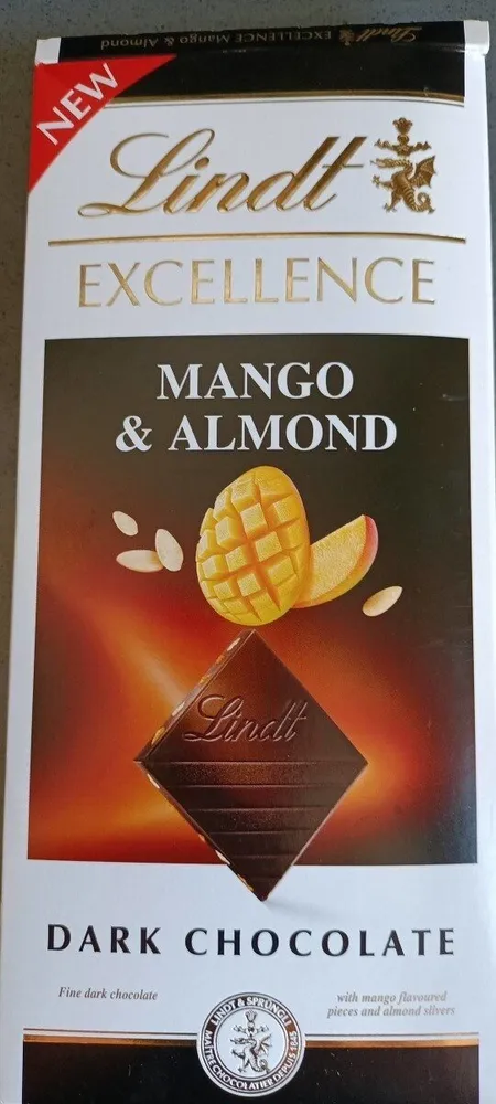 EXCELLENCE MANGO & ALMOND DARK CHOCOLATE