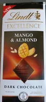 EXCELLENCE MANGO & ALMOND DARK CHOCOLATE