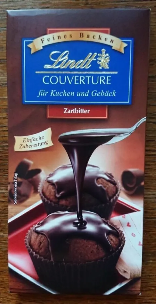 Couverture für Kuchen und Gebäck