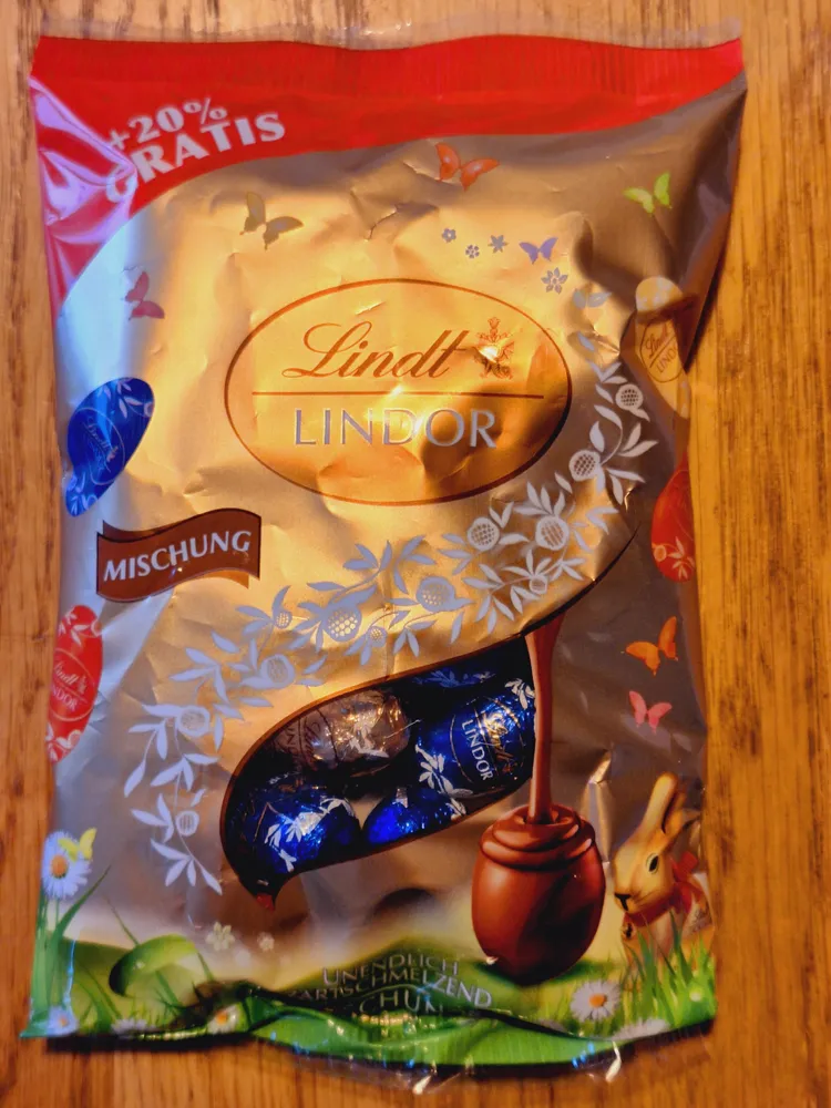 Linder Mini-Eier Milch, Feinherb und Weiß