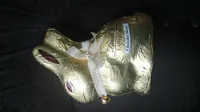 Lapin Or chocolat blanc