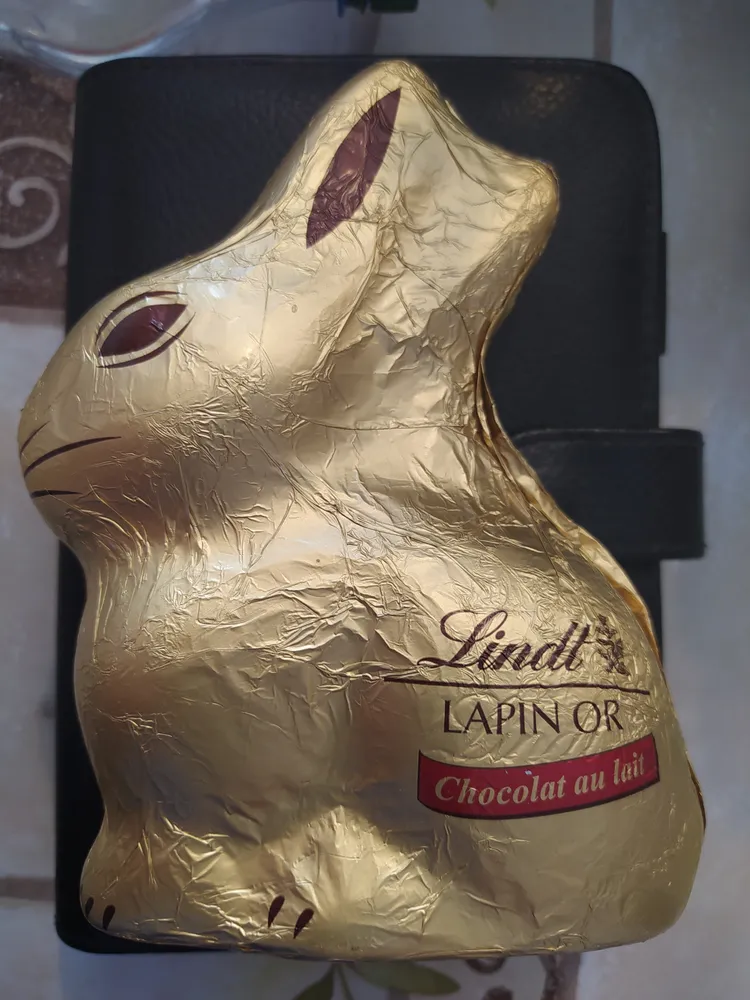 Lapin d’or chocolat au lait