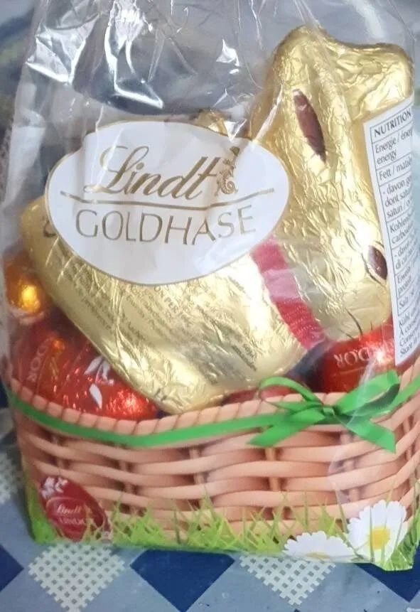 lapin chocolat doré