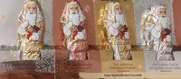 Feine Alpenmilch-Chocolade Mini Weihnachtsmänner