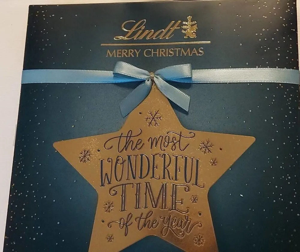 Lindt merry christmas
