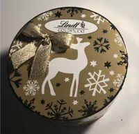 Lindt Goldstücke Rundschachtel