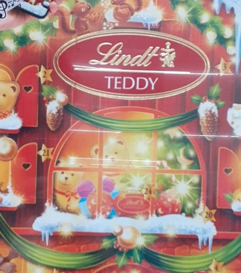 Lindt Teddy Calendrier Noël