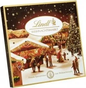 Lindt Weihnachts-markt Mini-tisch-adventskalender