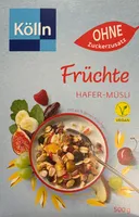 Früchte Hafer-Müsli