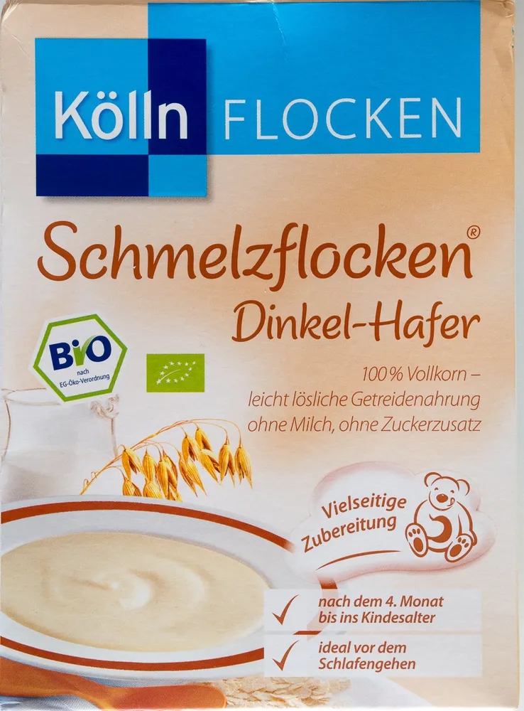 Schmelzflocken Dinkel-Hafer Bio