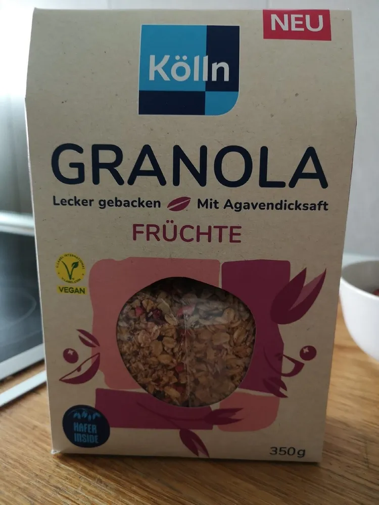 Granola Früchte