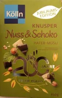 Knusper Nuss & Schoko Hafer-Müsli