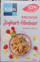 Knusper Joghurt Himbeer Müsli