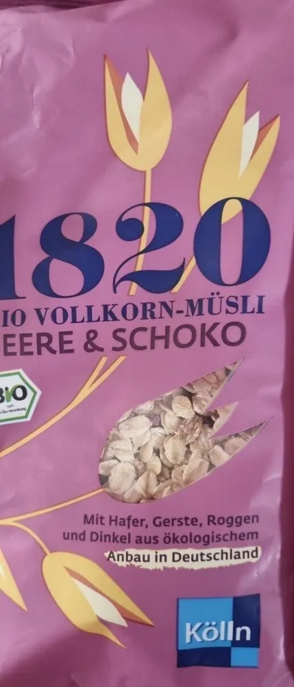 1820 Bio Vollkorn-Müsli
