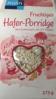 Fruchtiges Hafer-Porridge