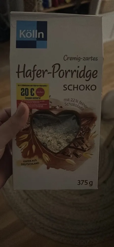 Cremig-zartes Hafer-Porridge Schoko
