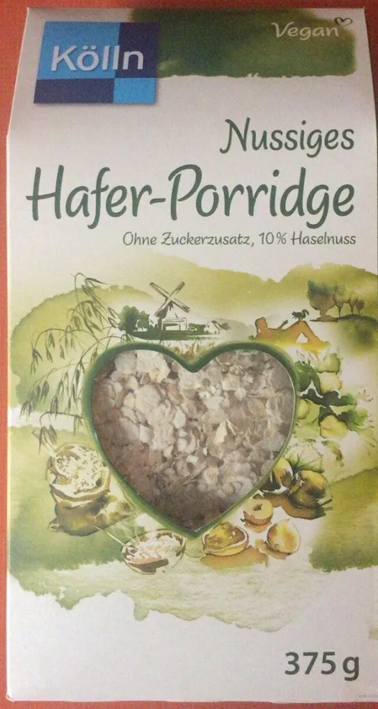 Cremig-zartes Hafer-Porridge Nuss