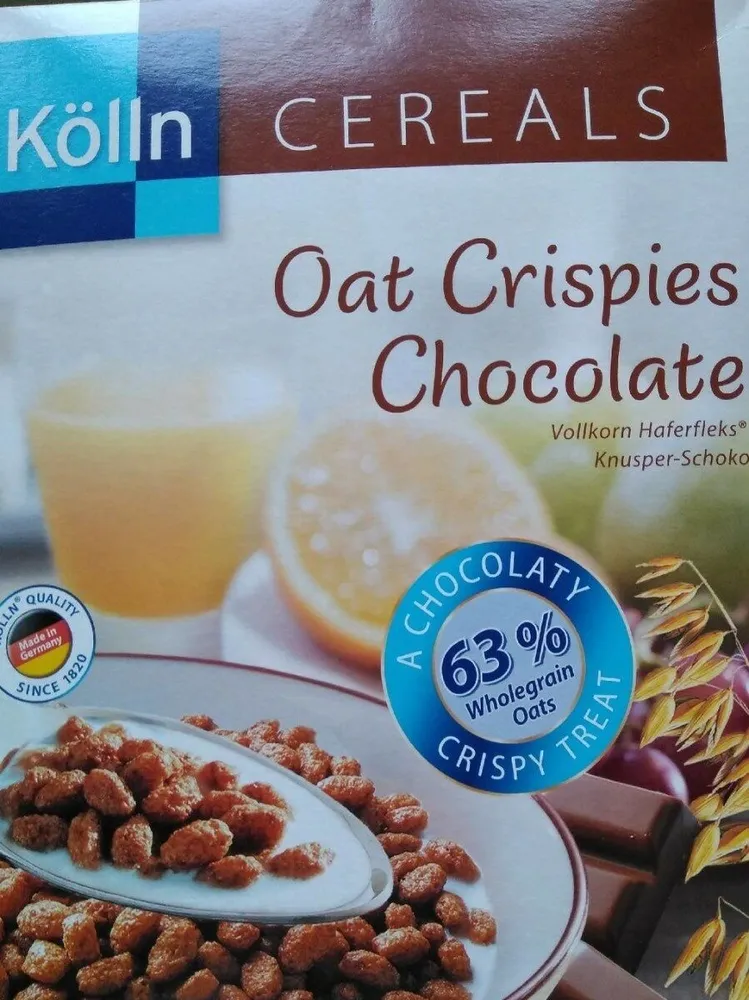 Oat crispies chocolate