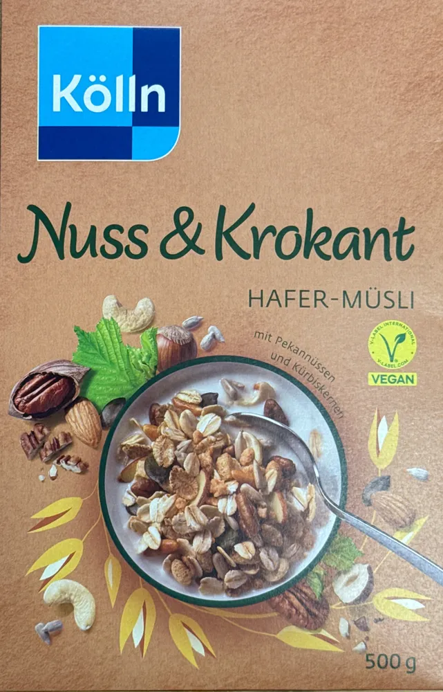 Kölln Müsli Nuss & Krokant