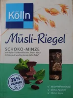 Müsli-Riegel Schoko-Minze